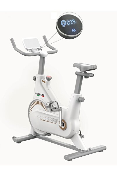 Volcan fitness دراجة فولكان الثابتة VFSP:4 | جهاز ركوب دراجات ثابت داخلي مع د...