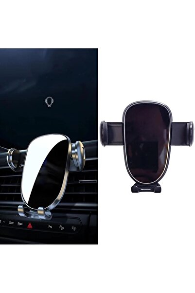 FOXMAG24 Suport telefon auto, grilă de ventilație AL04, negru