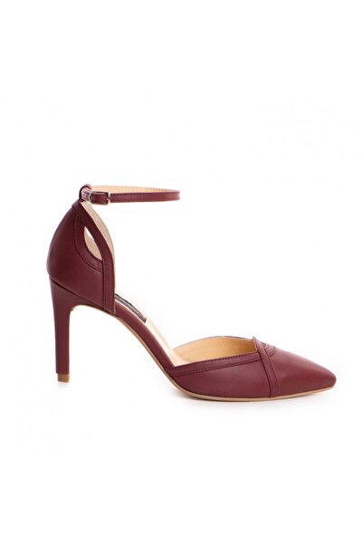 The 5th Element Pantofi stiletto piele naturala Visiniu Ashanti