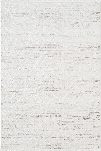 Karmen Halı Look Modern LM001G Krem Halı Modern Çizgili Desen Akrilik Yumuşak...