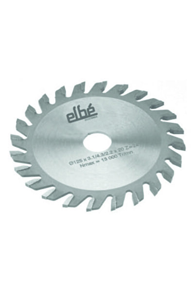 ELBE Κωνικός κόφτης 125x3.1/4.3x20 Z=24