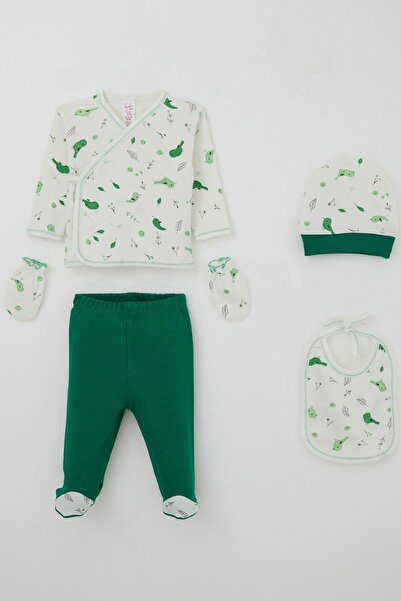 Breeze Baby Girl Hospital Release 5-Piece Spring Themed Cute Little Sparrow P...