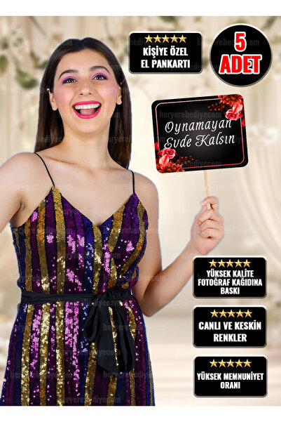 heryerehediye Kişiye Özel Söz Nişan için Kırmızı Gül Çiçekli Konuşma Balonu S...