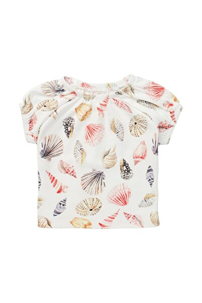 NOPPIES Tricou bebe, ivoire Madera