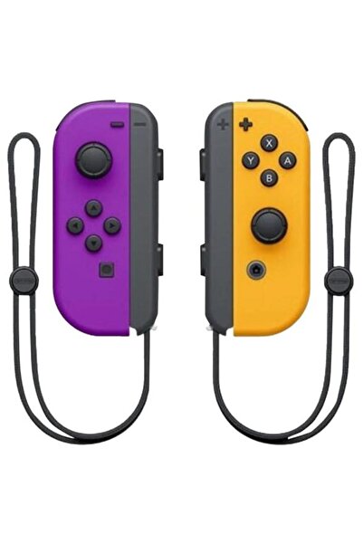 Nintendo Σετ χειριστηρίων Joy-Con για Switch, Νέον Μωβ/Πορτοκαλί