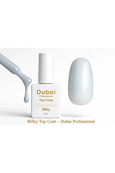 Fontenay Dubai Professional Milky Top Coat Rakı Beyazı Top coat 15 ml