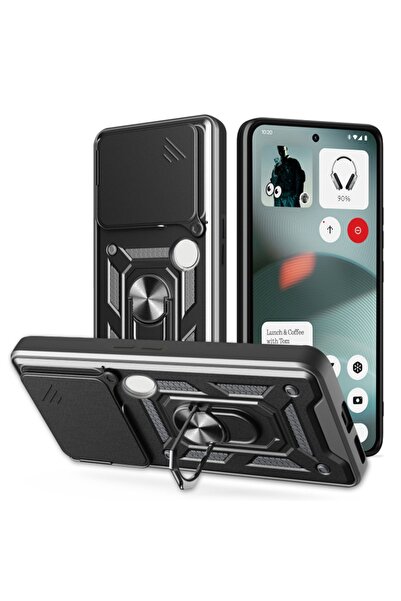 SKYDDAR INNOVATION Case for Nothing Phone (3), CamShield, Magnetic ring, stic...