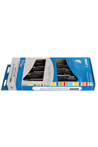 Unior Σετ κατσαβιδιών TORX 621CS7CR, λαβή από πολυπροπυλένιο, επιχρωμιωμένο /...