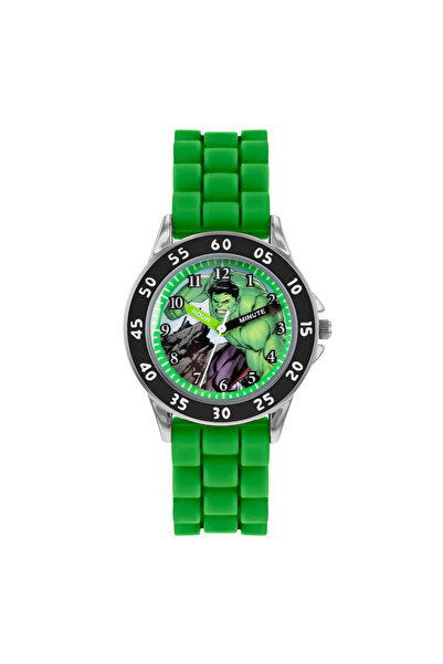 Disney Marvel Avengers Green Silicon Strap Watch
