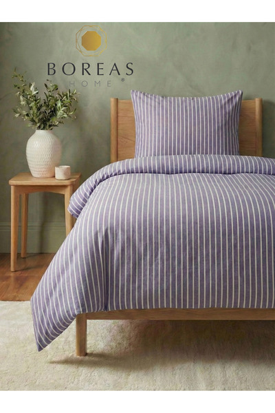 Boreas Home Lines Premium Fitted Single Duvet Cover Set