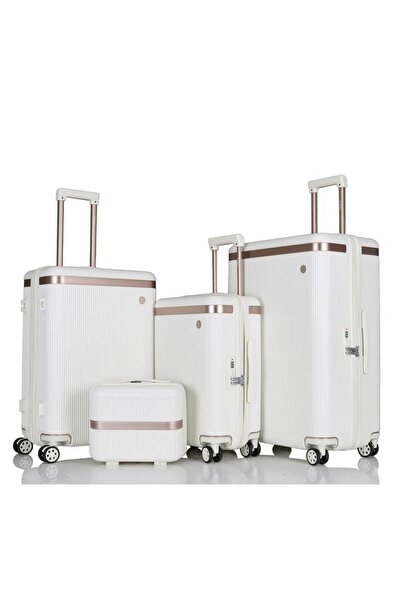 Assoda Luxury Travel Bag Set 4 Pieces Elegant for Brides and Travelers -