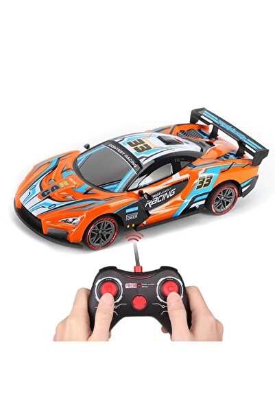 TOY LAND 1:12 Scale Remote Control Racing Car with Bright LED Lights