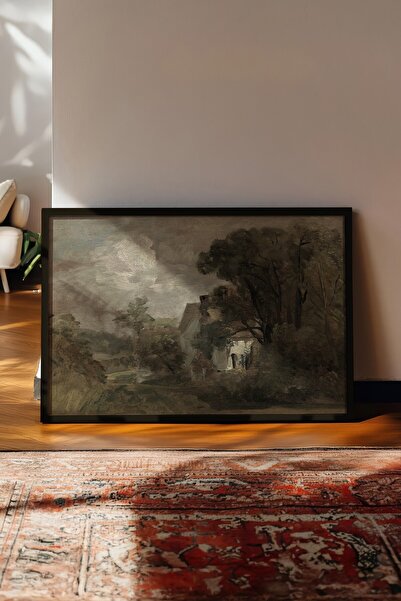 Postifull Vintage Tablo, Siyah Çerçeveli Poster, Vintage Duvar Dekoru