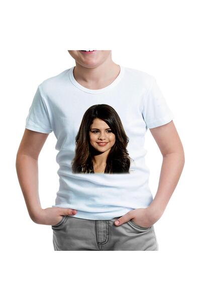 Lord T-Shirt سيلينا غوميز - تي شيرت أبيض للأطفال من ستارز وايت