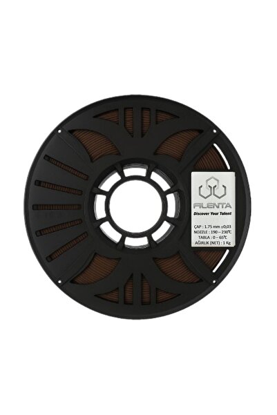 Filenta Kahverengi Pla Premium Filament 1.75mm. 1Kg.