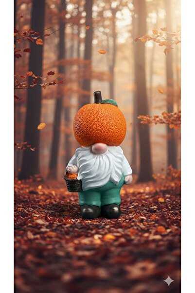 OEM Pitic de Grădină Decorativ "Gnome Portocală"