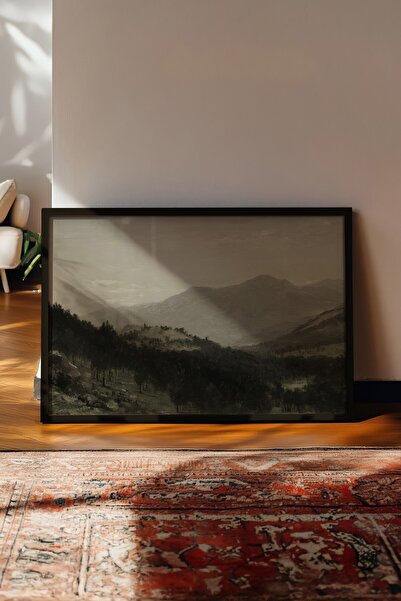 Postifull Vintage slika, poster u crnoj ramovini, vintage zidni dekor