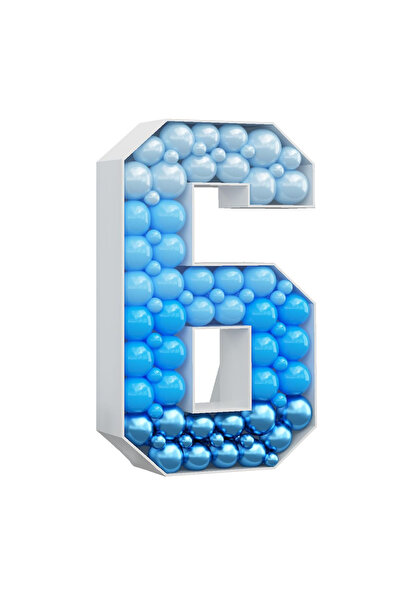 Choice number 6 DIY Birthday Decoration Three-dimensional Digital KT Board De...