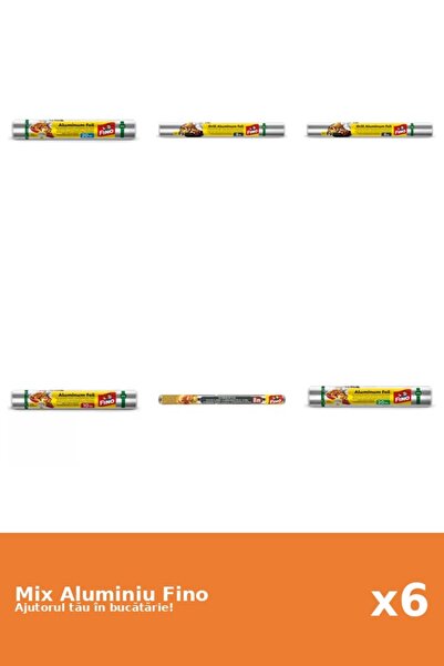 Fino Set 6 Aluminiu Fino: 1x 20 m, 3x 8 m, 1x 10 m, 1x 30 m