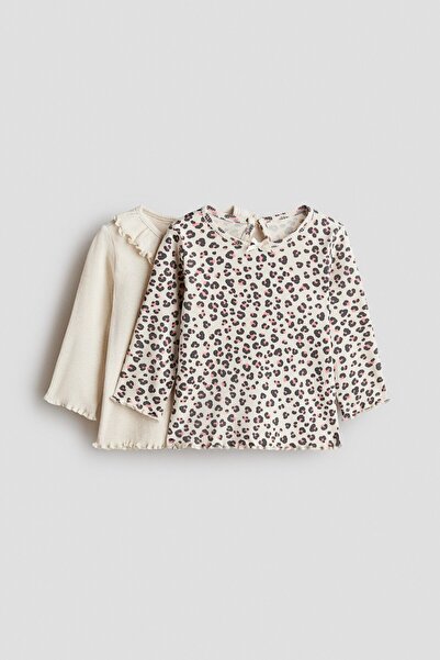 H&M 2'li Pamuklu Üst