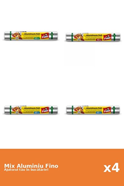 Fino Set of 4 Fine Aluminum: 1x 30 m, 1x 10 m, 2x 20 m