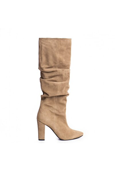 The 5th Element Women's Boots Natural Leather Light Grey