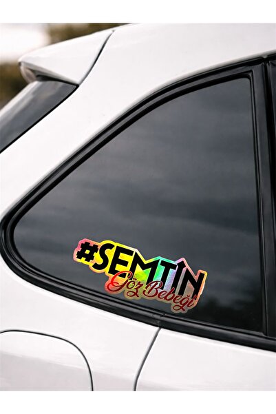 sticker ملصق زجاج السيارة والدراجة النارية من Semtin Eye-Pup بتصميم JDM هولوغ...