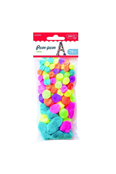 daço Craft accessories - AD090 Pom-Pom Neon