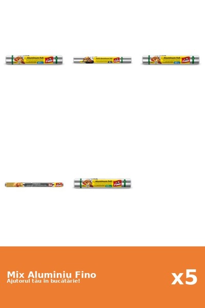 Fino Set 5 Aluminiu Fino: 2x 20 m, 2x 8 m, 1x 30 m