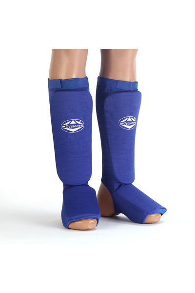 CYCLONE Professional 12 oz Boxing Gloves & Shin Guard & Mouth Guard & Bandage