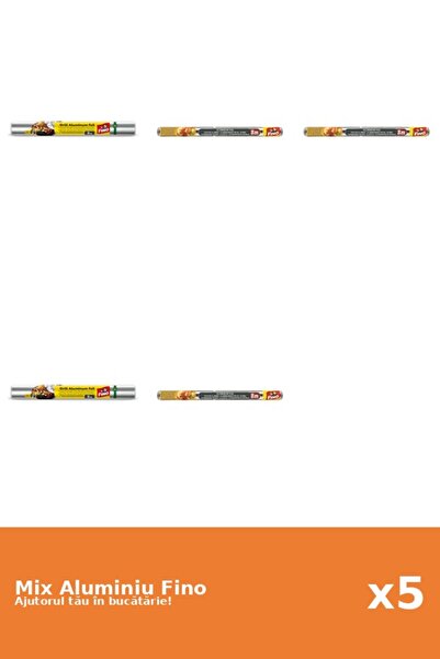 Fino Set 5 Aluminiu Fino: 5x 8 m