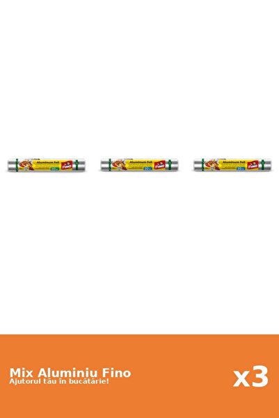 Fino Set 3 Aluminiu Fino: 1x 30 m, 2x 20 m