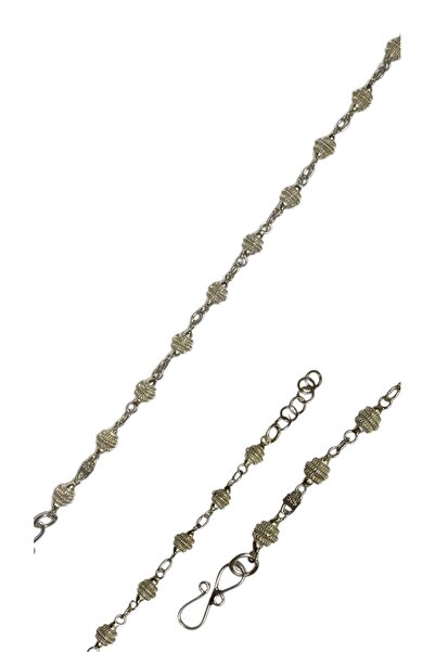 Mardinden 925 Ayar Mardin El İşi Telkari Bereket Modeli Gümüş Bileklik #2559