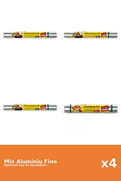Fino Set 4 Aluminiu Fino: 3x 8 m, 1x 10 m