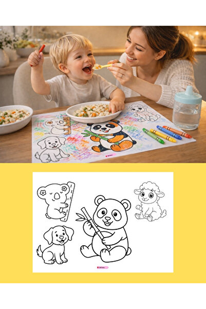 edinotes Special Event Coloring Paper for Children American Service 12 Pieces