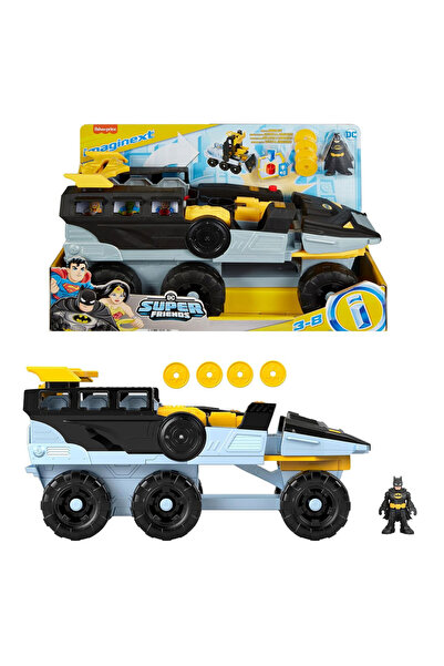 Imaginext DC Super Friends Dönüşebilen Bat Tank HVY04
