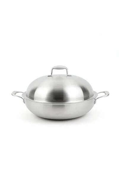 Generic Stainless Steel Pot with Lid, 38 cm