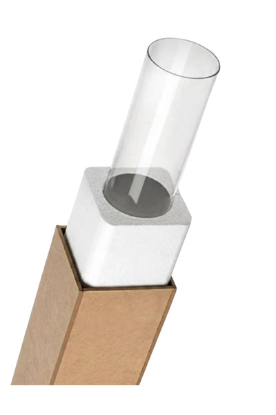 STARK Taşınabilir Mini Pelet Soba - Yedek Cam