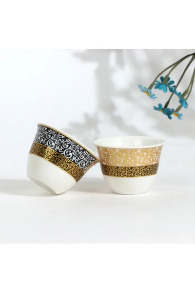 Generic Modern design coffee cup set, 12 pieces