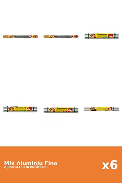 Fino Set 6 Aluminiu Fino: 3x 8 m, 2x 30 m, 1x 10 m