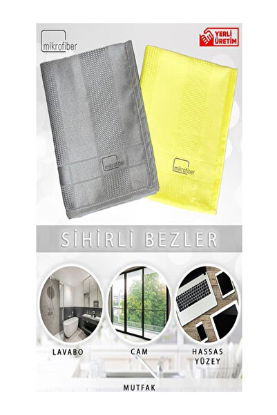 GOLDRİSE 1 ADET Mikrofiber Bez - Sihirli Bez - Temizlik - Mutfak Bezi STOKTA OLAN RENK GELİR