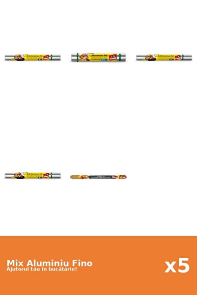 Fino Set 5 Aluminiu Fino: 4x 8 m, 1x 20 m