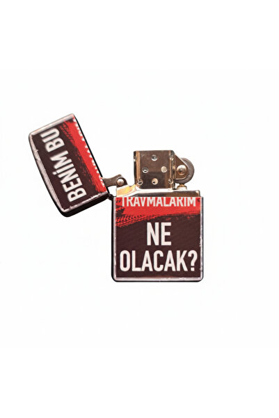 Otto Common Classic Metal Windproof Lighter - Zippo Style & Refillable 61