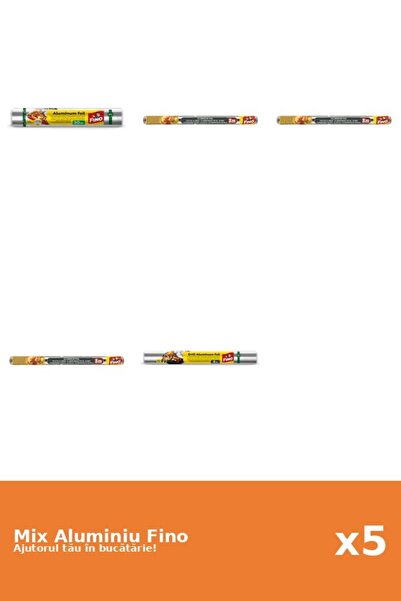 Fino Set 5 Aluminiu Fino: 1x 30 m, 4x 8 m