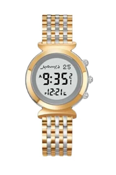 AL-HARAMEEN Al Haramain Islamic Luxury Watch HA-6352 Men's Size 39MM with a m...