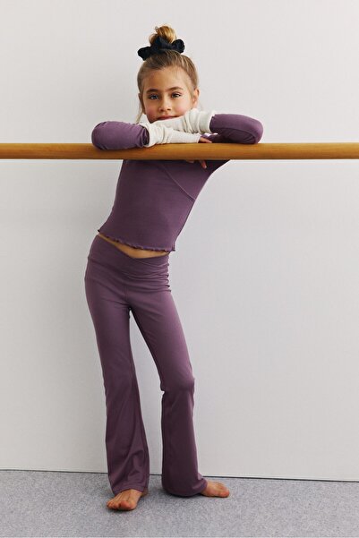 H&M İspanyol Paça Spor Taytı SoftMove™