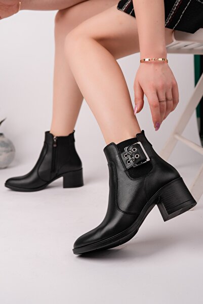 Diego Carlotti Cizme de damă din piele naturală, clasice, cu toc, pentru zi c...