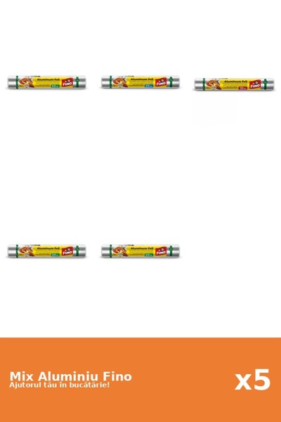 Fino Set 5 Aluminiu Fino: 3x 30 m, 1x 20 m, 1x 10 m