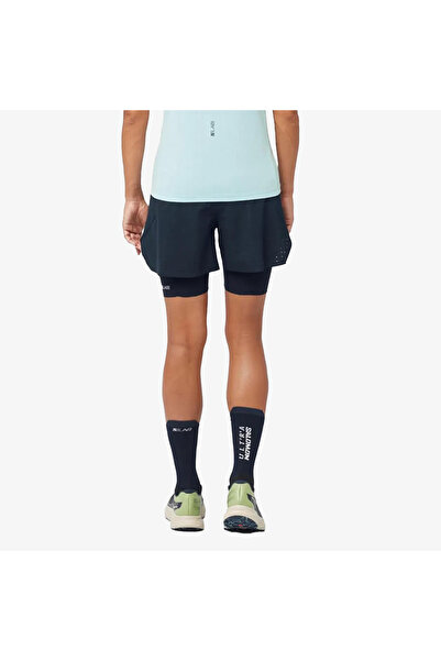Salomon S/LAB Ultra 2IN1 Kadın Lacivert Koşu Şortu
