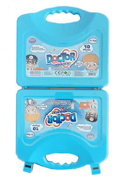 HOOBİTOYS OYUNCAK Boy's 10-Piece Doctor Set in Vacuum Bag